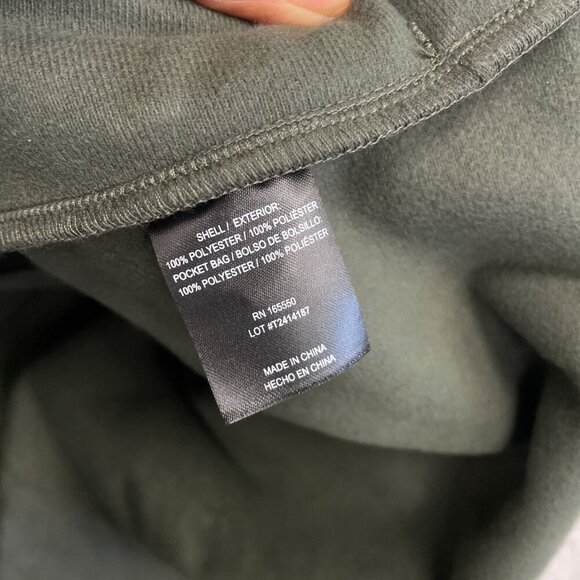 NWOT 32 Degrees Heat Men's M Olive Green Full-Zip Windbreaker Jacket - Picture 7 of 8